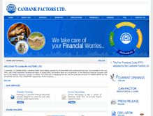 Tablet Screenshot of canbankfactors.com